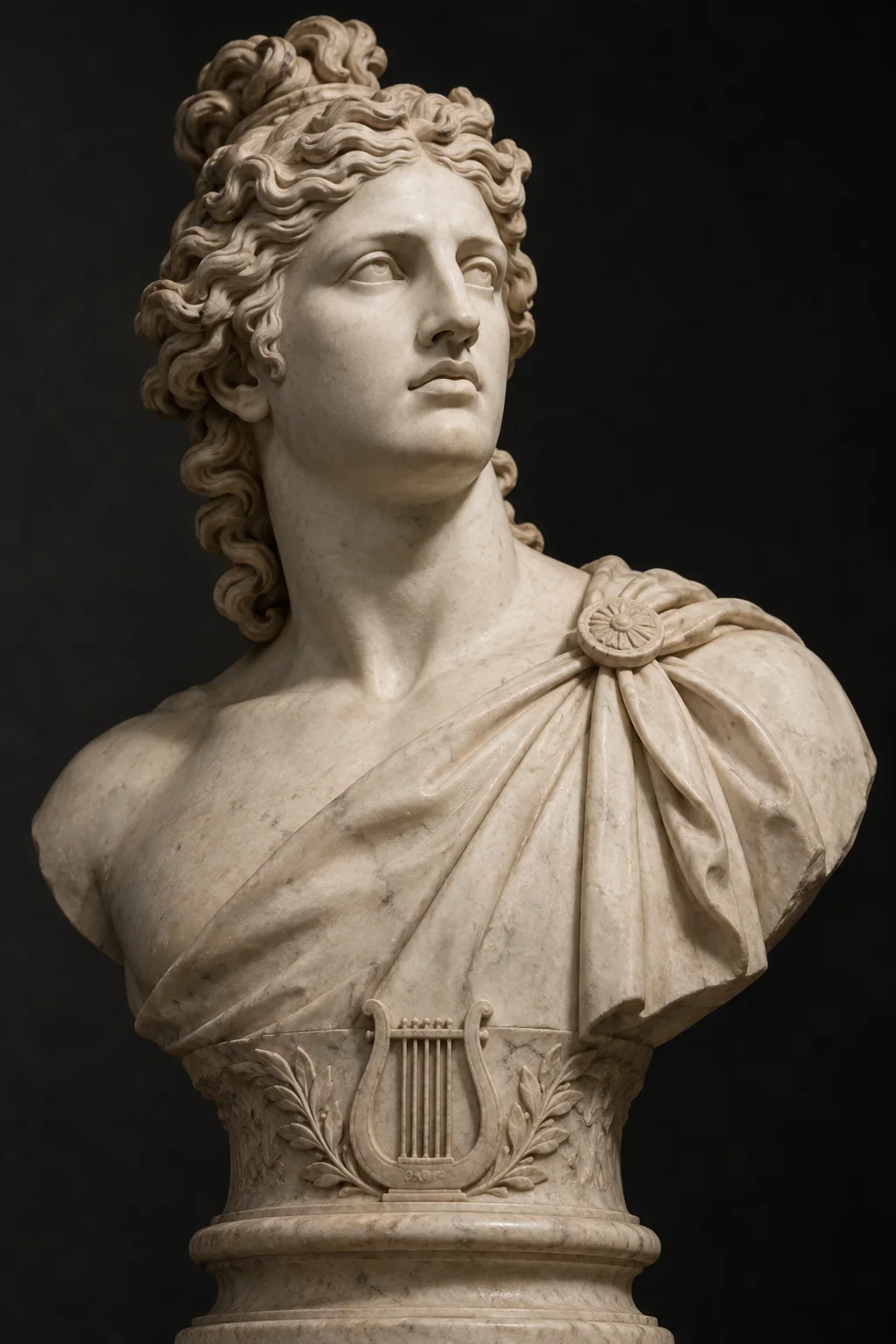 Generated sculpture portrait of Aphrodite